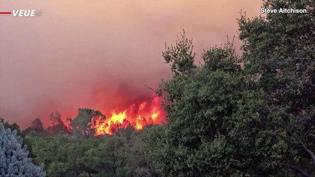 California Forces Evacuations Amid Fast Moving Wildfire