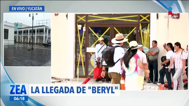 Así luce Mérida, Yucatán, ante el paso del huracán Beryl