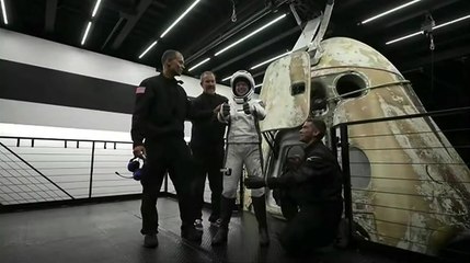 Inspiration4 Crew Exits Crew Dragon After Historic Mission
