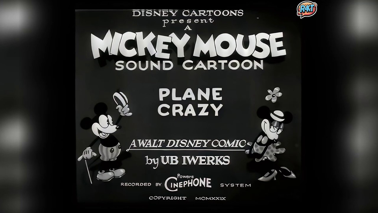 Walt Disney - Mickey Aviateur - ép03 - Complet - VOST - Plane Crazy Mickey en 4K par RecrAI4KToons