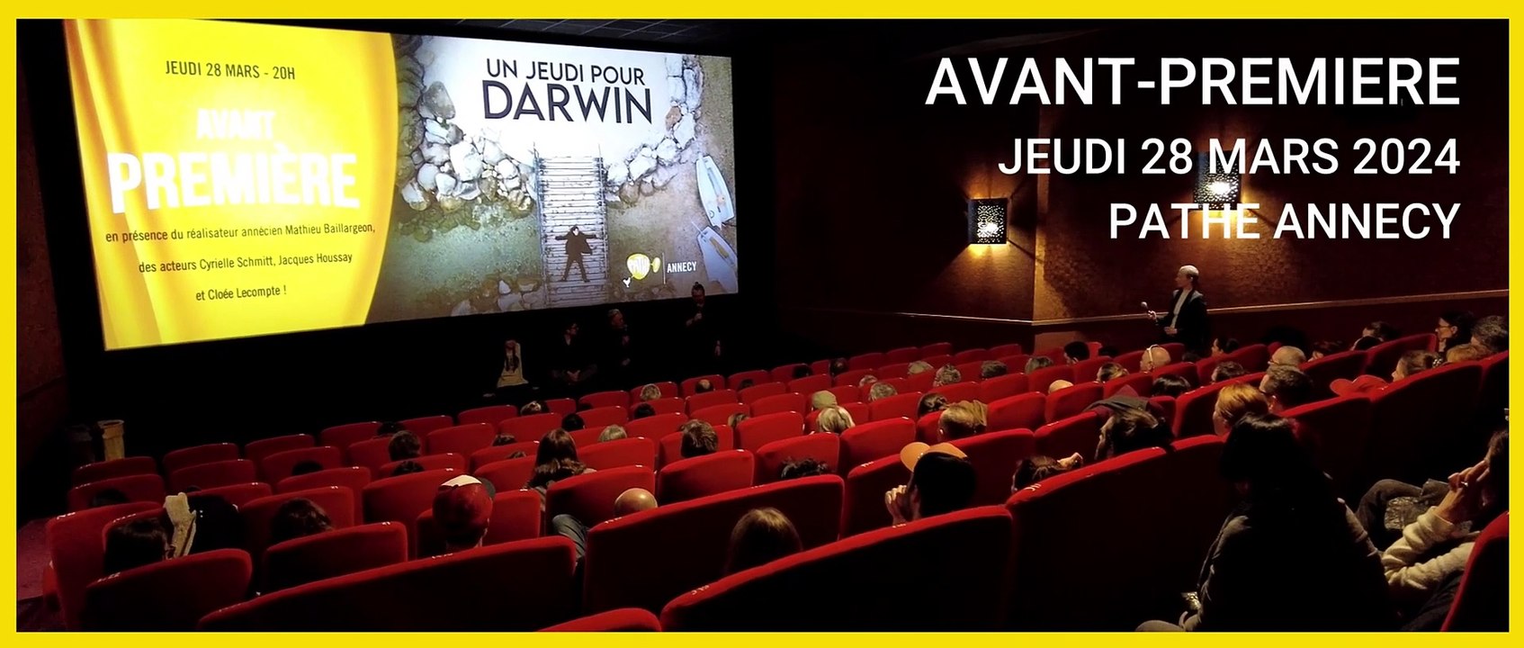 Un jeudi pour Darwin BONUS VF "Réactions de spectateurs"