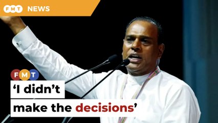 HRD Corp’s board made community centre decisions, not me, says Saravanan