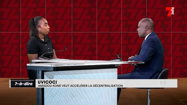7-à-dire | Entretien avec le ministre Amadou Koné, candidat à la présidence de l'UVICOCI