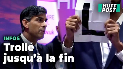 Même en reconnaissant sa défaite, Rishi Sunak n’a pas été épargné