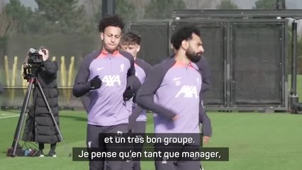Liverpool - Slot : "Il y a deux façons de voir les choses"