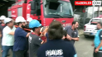 Aydın'da fabrika yangını: 9 kişi dumandan etkilendi