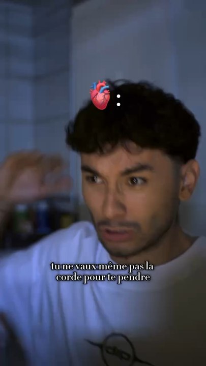 T’es vide, t’es creuse… t’as pas de coeur