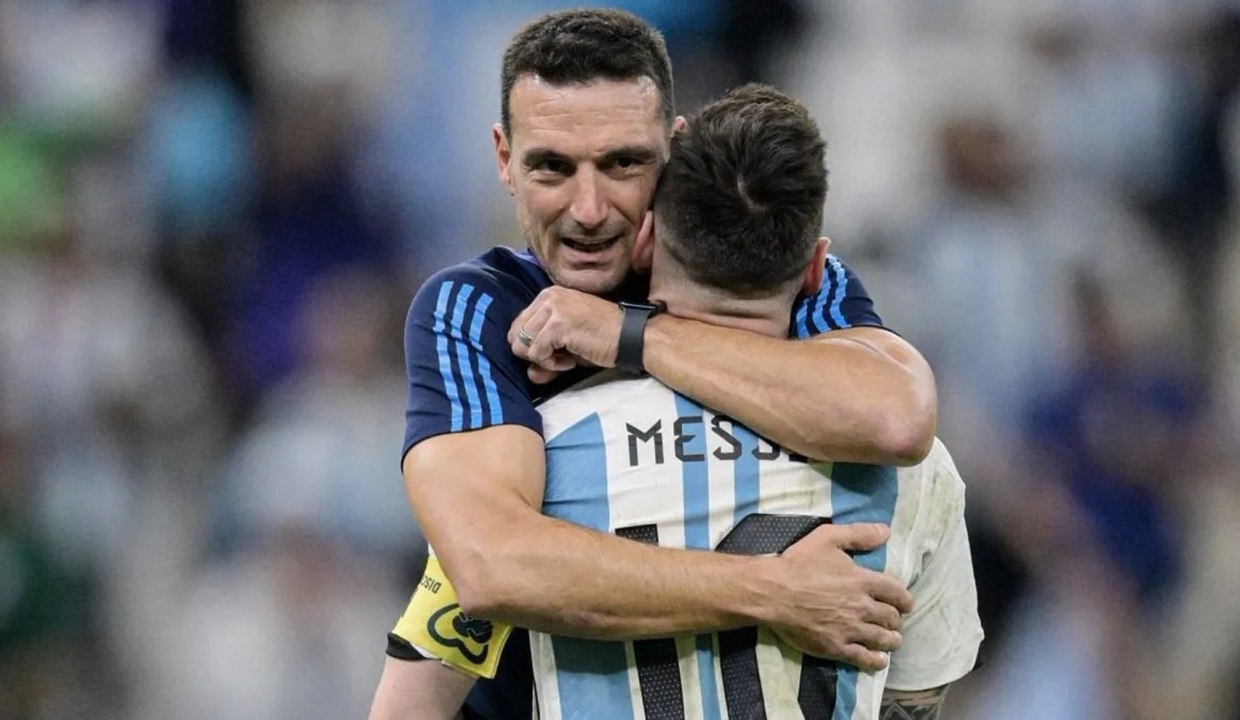 Scaloni es tajante con el desempeño de Messi y su penal fallado: "Si el equipo va bien, él va bien"