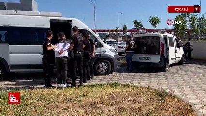 Kocaeli'de müdür yardımcısını öldüren şahıs ve 10 şüpheli adliyede