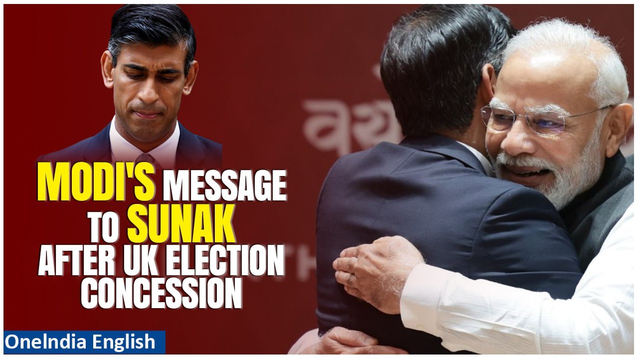 UK Elections 2024: PM Modi Sends Wishes To Keir Starmer On Victory; Drops A Message To Sunak As Well