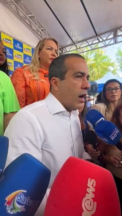 Bruno Reis destaca obras da sua gestão e diz que não disputará mais eleições pelos próximos seis anos