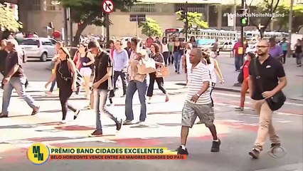 Descargar video: Prêmio Band Cidades Excelentes: Belo Horizonte vence entre as maiores cidades do país