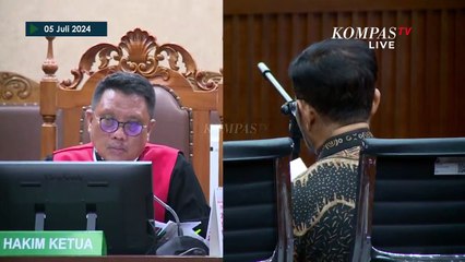 Ekspresi Hakim Rianto saat SYL Menangis Ungkit Surya Paloh, Istri hingga Orang Tua