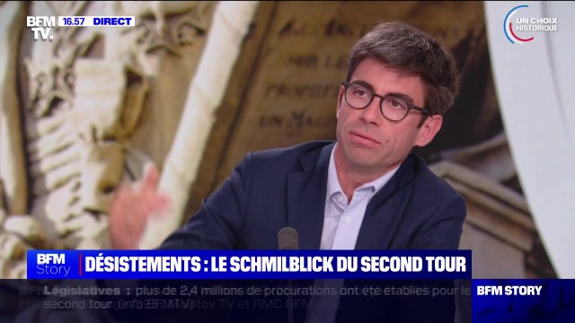 Benoit Mournet, député sortant sur son désistement aux législatives: Le mot 'barrage' est contre-productif