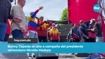 Bonny Cepeda se une a campaña del presidente venezolano Nicolás Maduro