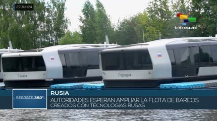 ¡Moscú cuida al medioambiente con proyecto de barcos eléctricos!