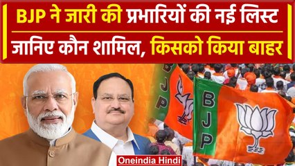 BJP State-in-Charge: 24 राज्य प्रभारियों का एलान,Sambit Patra को नई जिम्मेदारी | वनइंडिया हिंदी