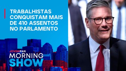 KEIR STARMER tira CONSERVADORES do PODER do Reino Unido após 14 anos