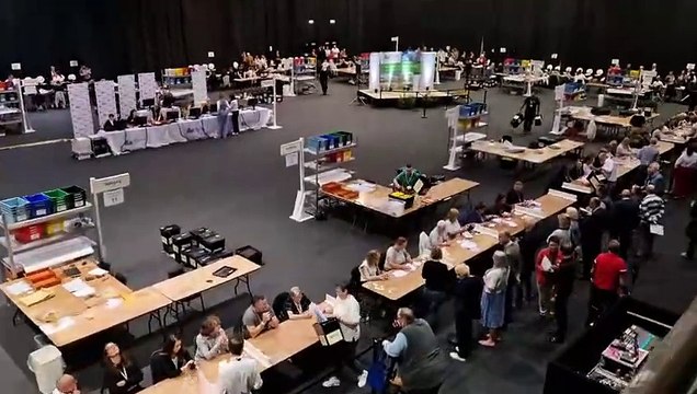 Kettering Leisure Village General Election count 2024