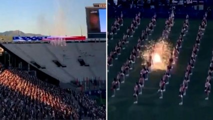 "Multiple Injuries Reported After Fireworks Malfunction at July 4th Opening Ceremony"