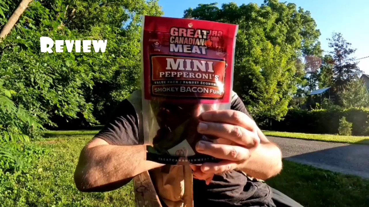 The Great Canadian Meats Mini Pepperonis Smoky Bacon Review