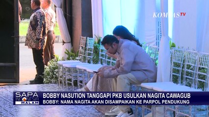 Soal Usulan Nama Nagita Cawagub, Bobby: akan Disampaikan ke Parpol Pendukung