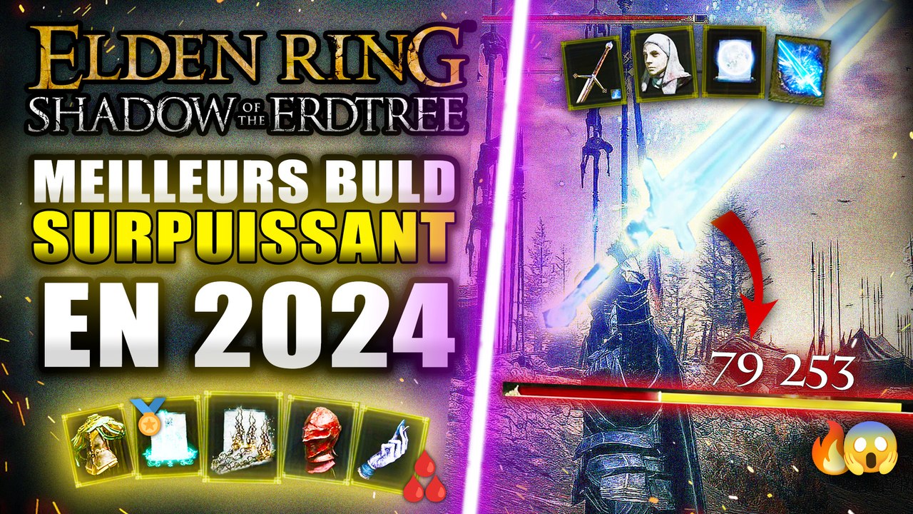 ELDEN RING DLC : Les 2 MEILLEURS BUILD SURPUISSANT en 2024  (Après Patch 1.12.3) Shadows of Erdtree