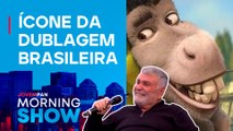 Mário Jorge IMITA EDDIE MURPHY, BURRO do ‘Shrek’ e MATE de ‘Carros’