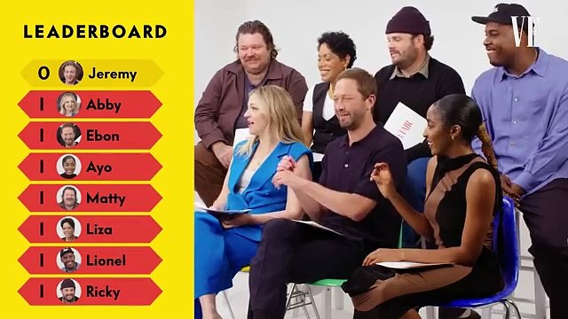 'The Bear' Cast Test How Well They Know Each Other | Vanity Fair