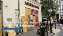 Législatives à Marseille : Plusieurs commerçants se barricadent