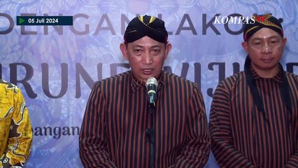 Kapolri Bicara Pilkada 2024 usai Nonton Wayang Kulit Bareng Panglima TNI
