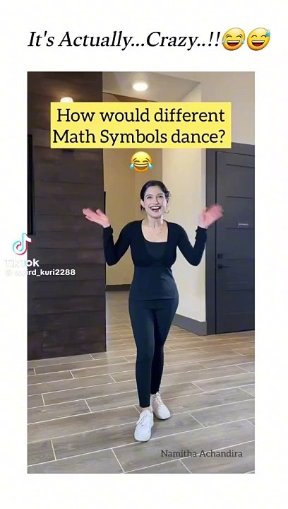 Math symbol Dance