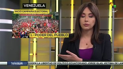 VECTOR 05-07-24 VENEZUELA  INICIÓ CAMPAÑA ELECTORAL