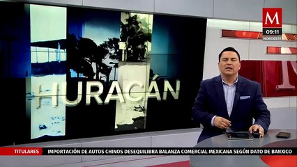 Consulado de EU en Mérida emite alerta por el huracán en las costas de México