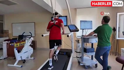 Sivassporlu futbolcular testten geçti