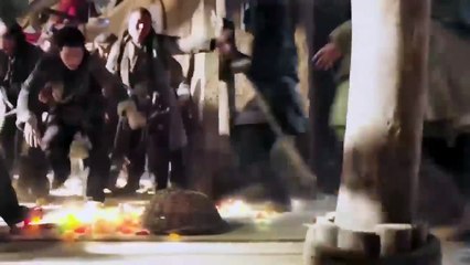 The feral tiger attacked the Kung Fu boy