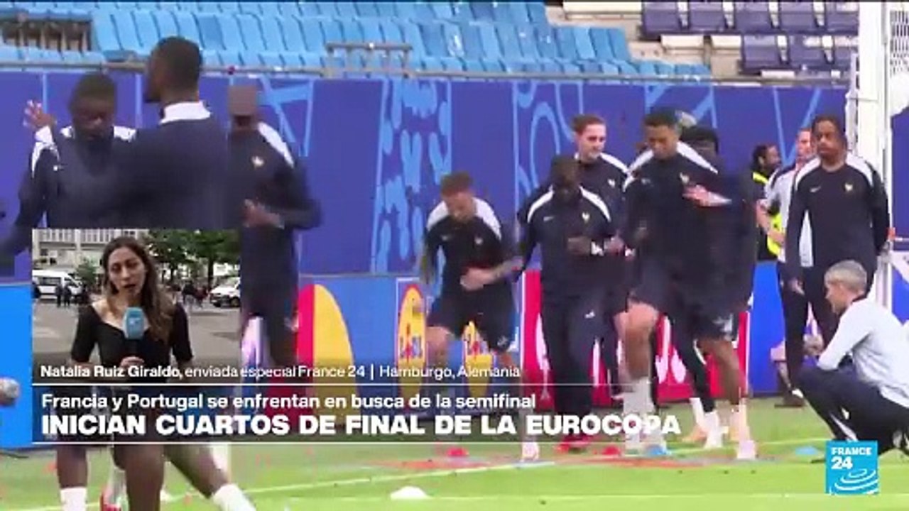 Informe desde Hamburgo: expectativa por duelo Francia - Portugal en cuartos de la Eurocopa