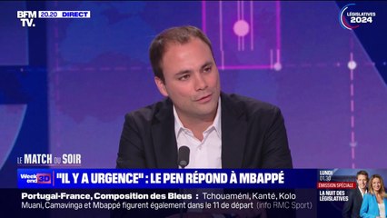 LE MATCH DU SOIR - Charles Consigny sur la prise de position de Kylian Mbappé: "Je pense que c'est contre-productif"