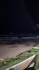 Luzes azuis fluorescentes aparecem no mar e impressionam moradores em SC