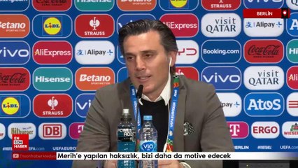 Montella: Merih'e yapılan haksızlık, bizi daha da motive edece