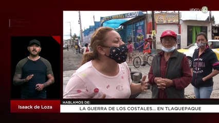 La guerra de los costales... en Tlaquepaque | Isaack de Loza