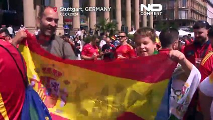 NO COMMENT: Así han vivido los aficionados el día de partido entre España y Alemania en la Eurocopa