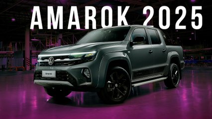 NOVA AMAROK 2025 O QUE SABEMOS DA NOVA PICAPE DA VW