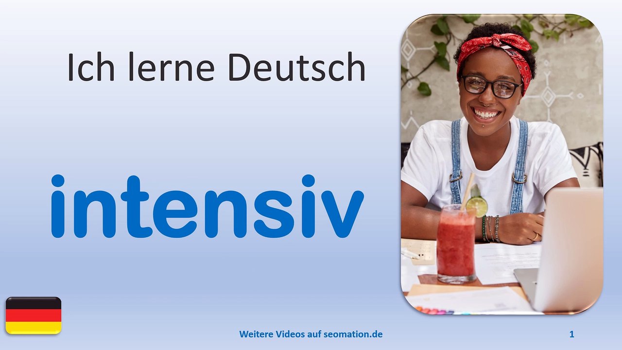 ✅intensiv✅ Ich lerne Deutsch mit Texten und Bildern