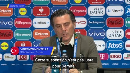 Turquie - Montella : "La suspension de Demiral est injuste"