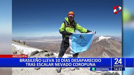 Arequipa: se inicia búsqueda de turista extranjero desaparecido cerca del volcán Coropuna