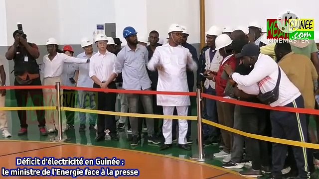 Déficit d'électricité en Guinée : le ministre de l'Energie face à la presse