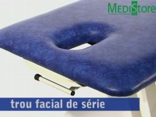 Table massage Praxeo 2 plans chez Medistore
