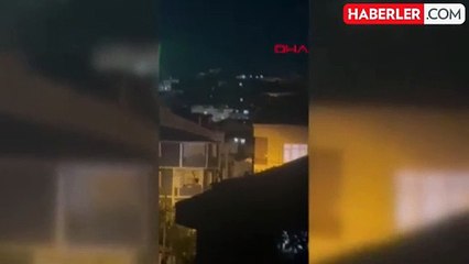 İstanbul'da Gökyüzünde Görülen Işık Huzmesi Heyecan Yarattı