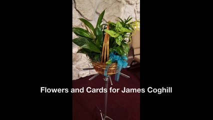 Flowers and Cards for James Coghill